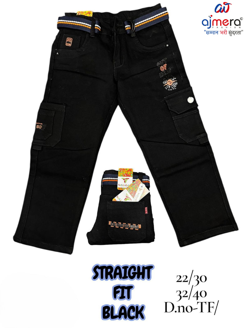 Kids Cotton Jeans — PKT-TF14