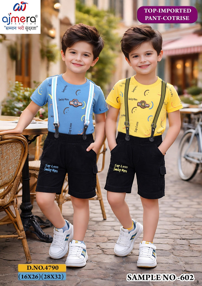 Kids H-Shirt & H-Pant Set — SAP-4790