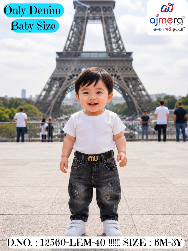 Kids Jeans — SYA-12560-LEM40