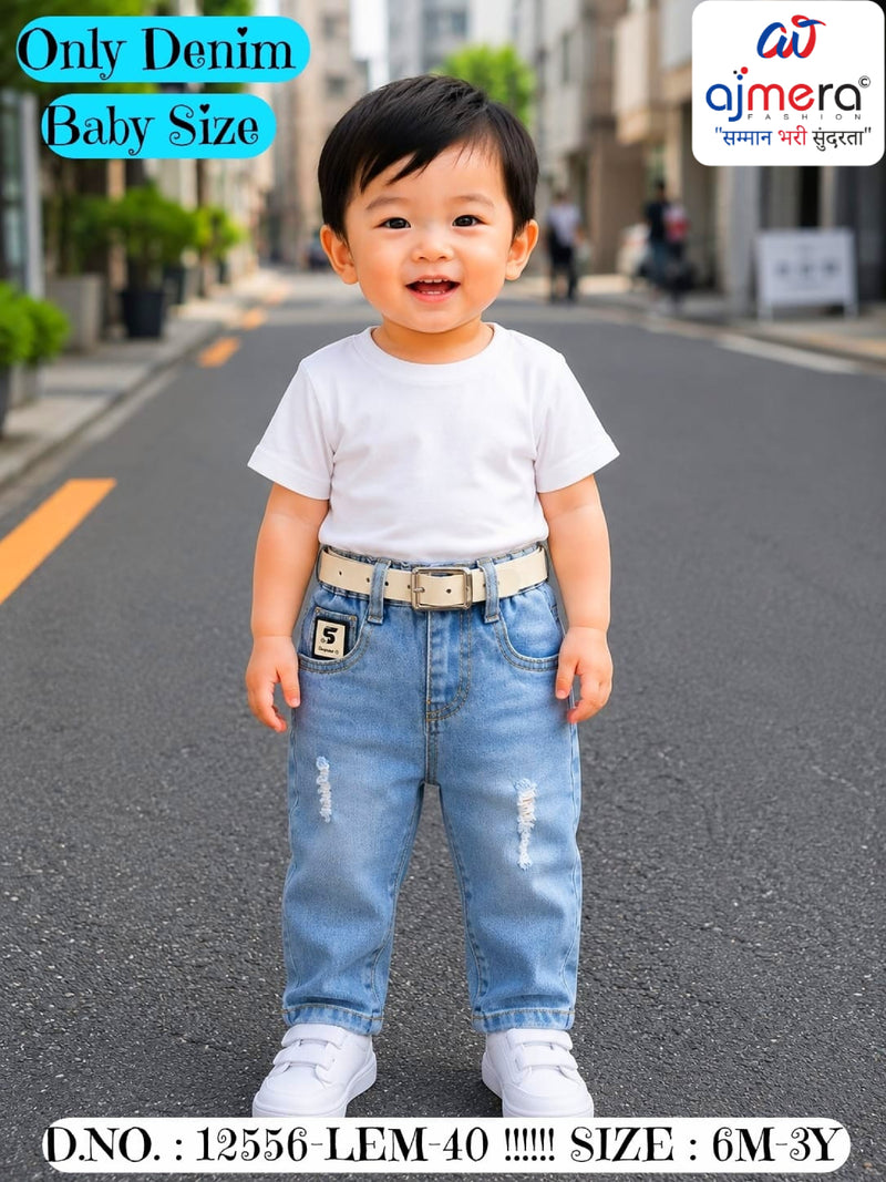 Kids Jeans — SYA-12556-LEM40