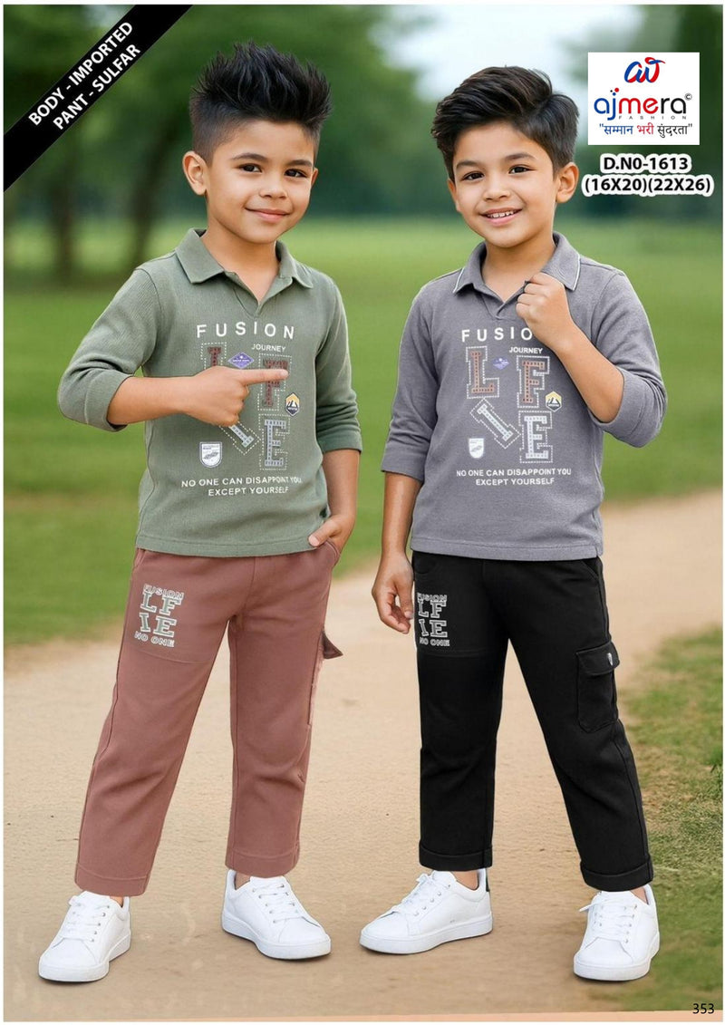 Kids Shirt Pant Set — SEM-1613-1