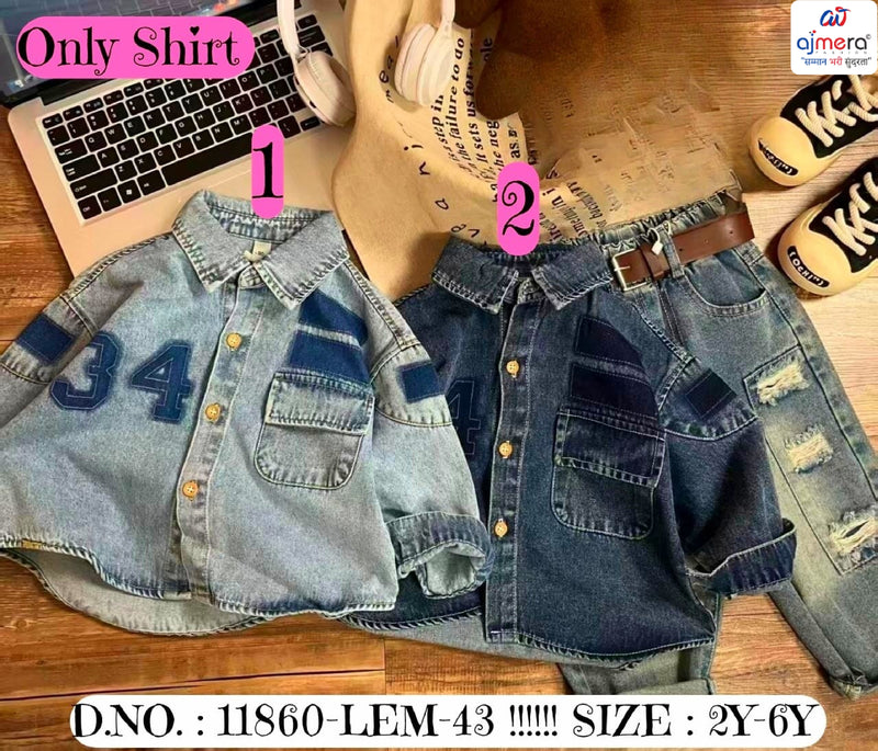 Kids Shirt — SYA-11860-LEM43