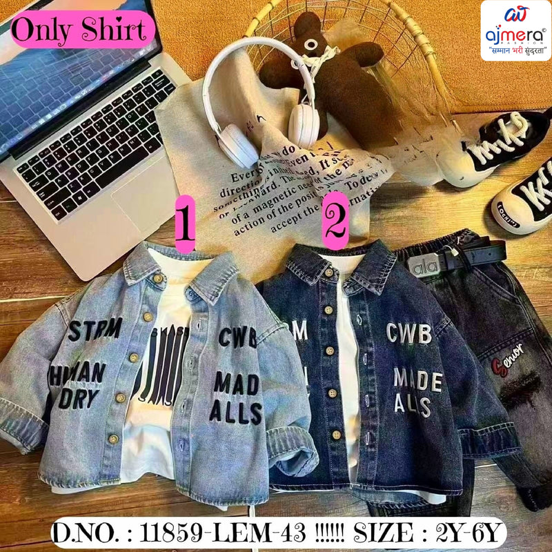 Kids Shirt — SYA-11859-LEM43