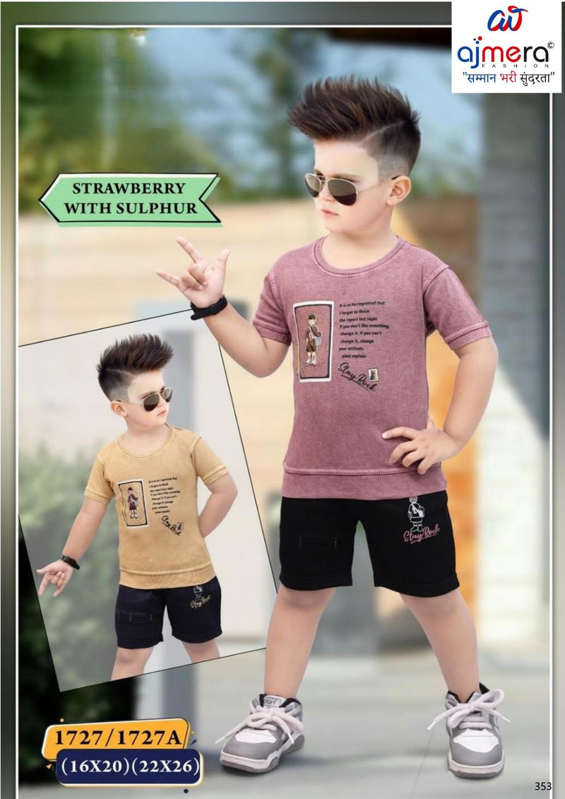 Kids T-Shirt & Pant Set — GCP-1727A