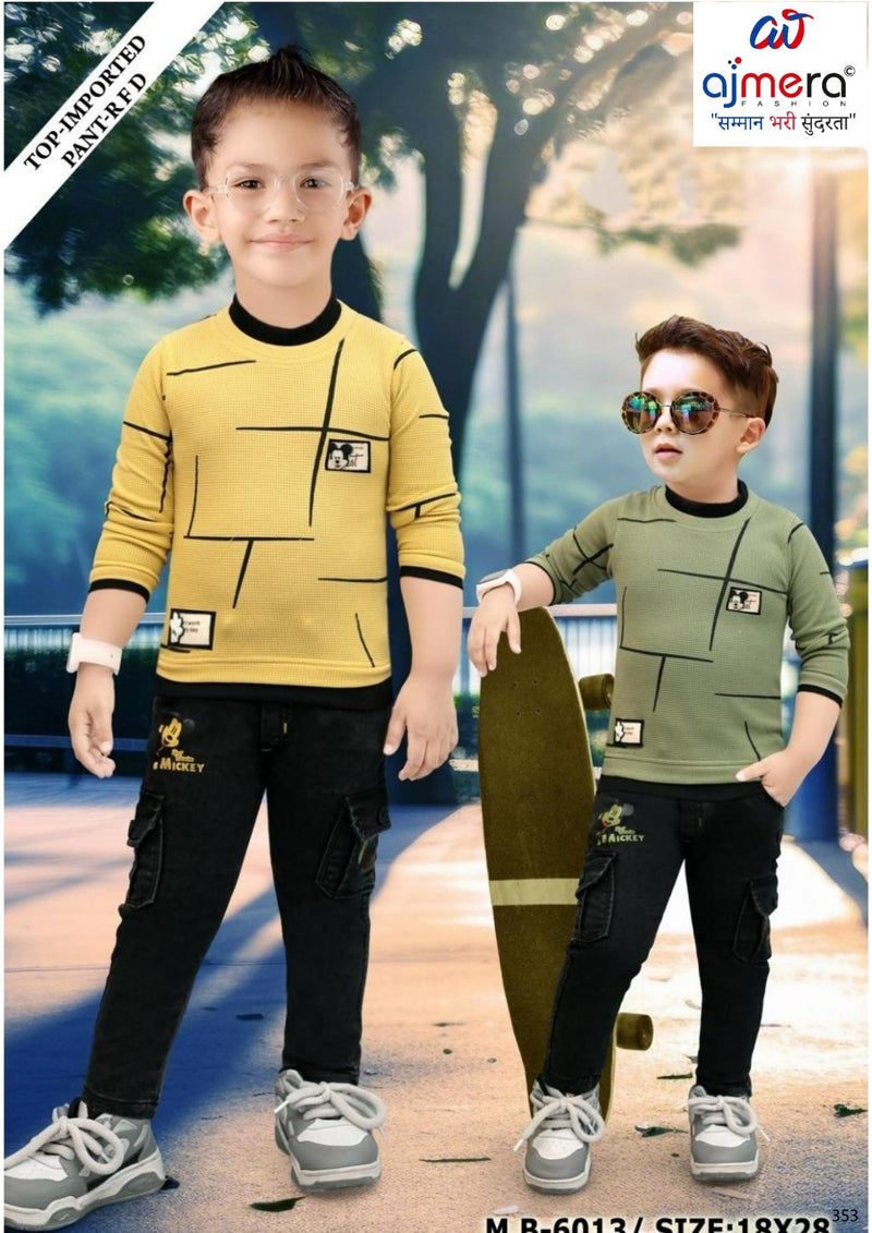 Kids T-Shirt & Pant Set — SAP-MB9013