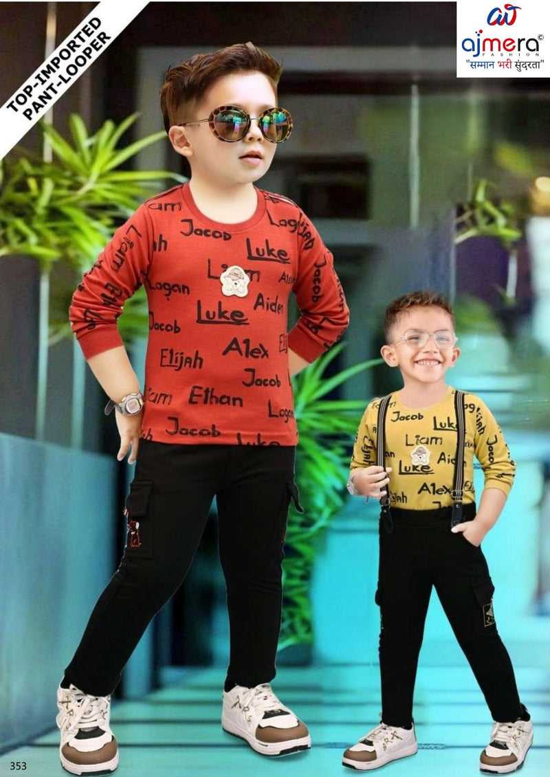 Kids T-Shirt & Pant Set — SAP-2196