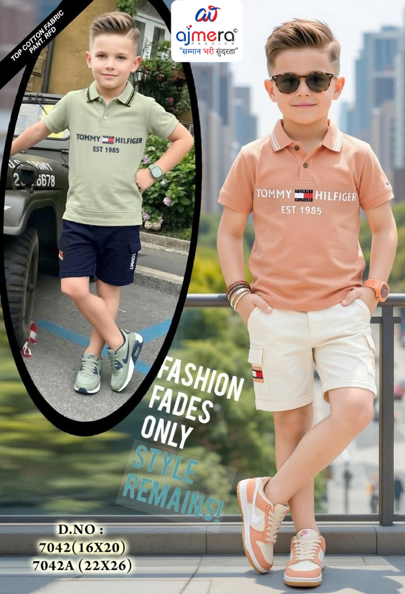 Kids T-Shirt & Pant Set — VNN-7042-A
