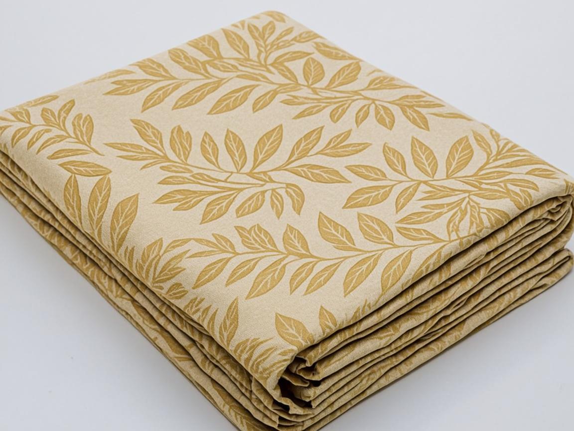 Teal Blue Zari Woven Georgette bedsheets
