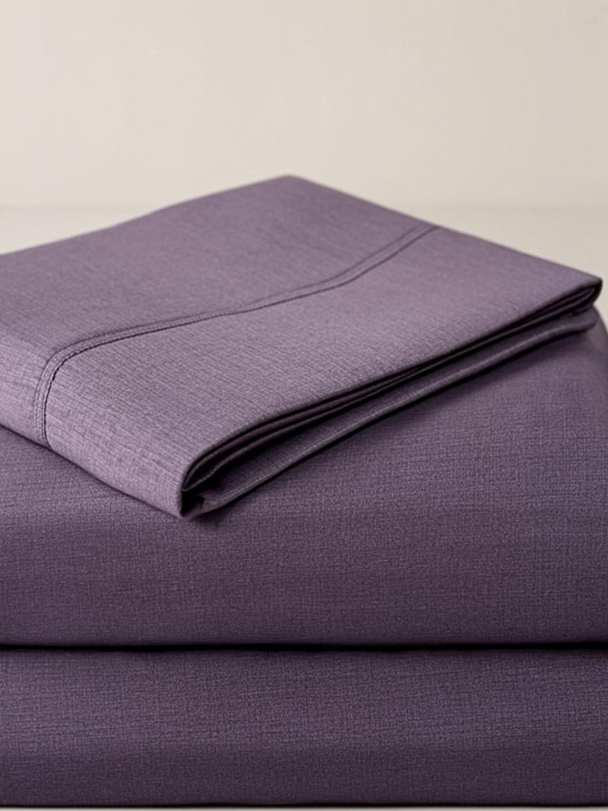 Plum Lavender Ombre Bedsheet — Gradient Print 230 TC