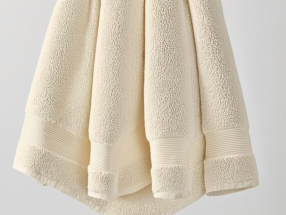 Golden Ivory Thread Embroidered Georgette towels