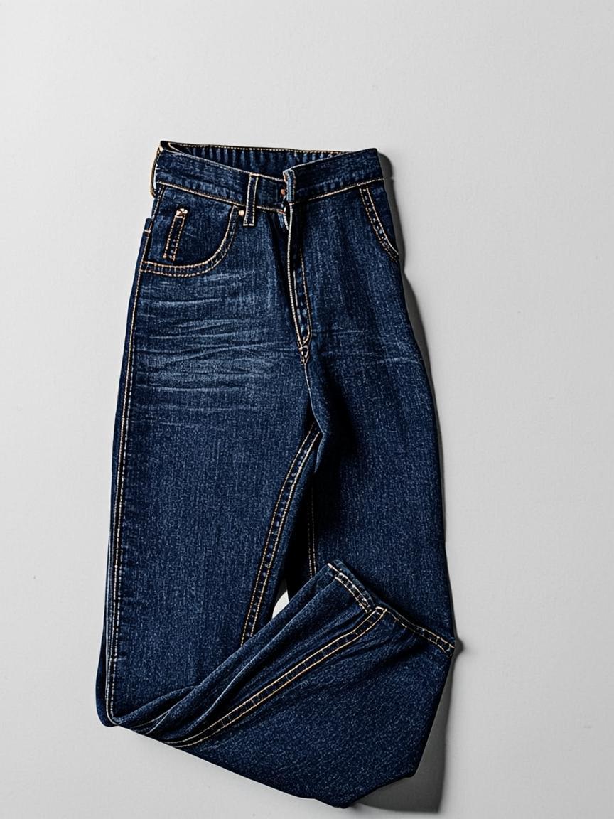 Dark Indigo Jeggings — Denim Look